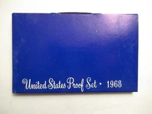 Juego de prueba 1968 como nuevo en Estados Unidos, Kennedy plateado, embalaje como nuevo en Estados Unidos - Imagen 1 de 3