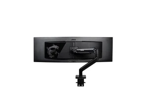 MSI MAG MT201 - Premium Heavy Duty Single Monitor Stand Arm, Supports 17-49" - Picture 1 of 5
