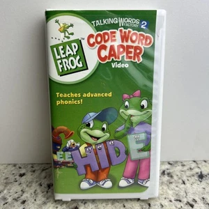 LeapFrog: Talking Words Factory II: The Code Word Caper (VHS, 2004) - Imagen 1 de 5