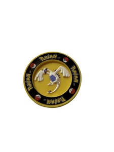 Vintage Pokemon 2000 Movie Special Edition 3D Lugia Plastic Coin - Picture 1 of 5