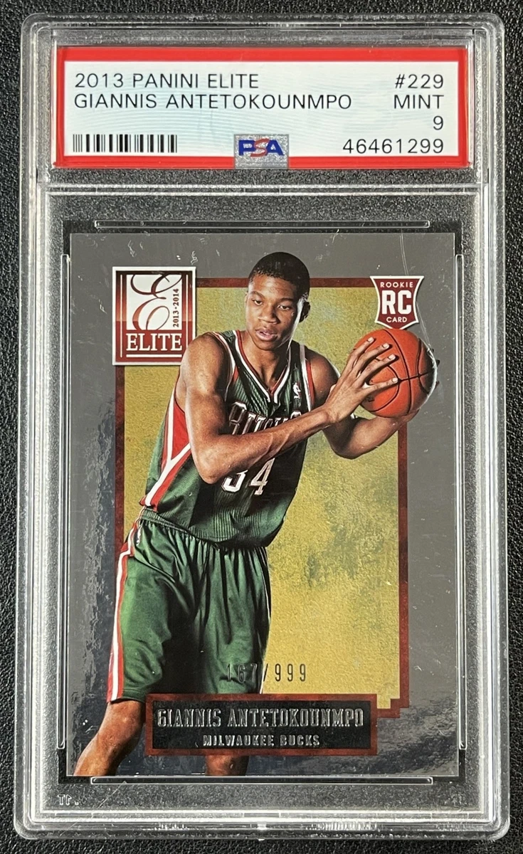 Giannis Antetokounmpo Basketball Grade 9 Rookie Sports Trading