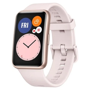 Huawei Watch Fit GPS różowy/różowy dość dobry stan - Zdjęcie 1 z 2