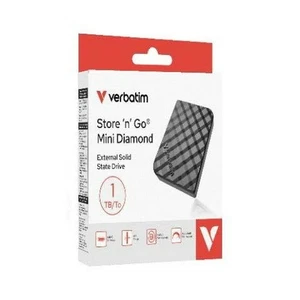Externe Festplatte Verbatim Schwarz 1 TB SSD - Picture 1 of 1