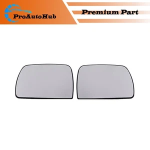 Wide Angle Rearview Wing Mirror Glass Heated 1Pair Set For BMW X5 E53 1999-2006 - Picture 1 of 5