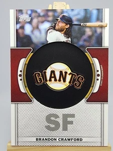 Brandon Crawford 2023 Topps Team Logo Commemorative Patch TLP-BC Giants - Bild 1 von 2