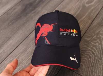 PUMA RED BULL RACING HAT CAP OFFICIAL FORMULA 1 TEAM SNAP BACK CAP NAVY YOUTH - Image 1 of 4