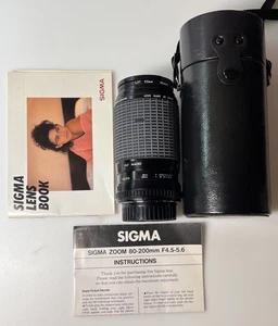 Nikon Sigma AF 80-200mm f4.5 Zoom Lens - Picture 1 of 16