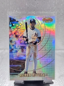 1997 Bowman's Best Ruben Rivera Refractor! - Picture 1 of 2