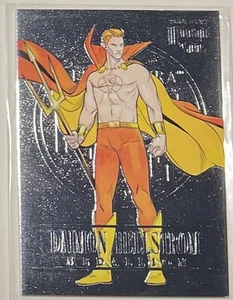 2023 Marvel Fleer Ultra Midnight Sons Medallion Daimon Hellstrom Card M-9 - Foto 1 di 2