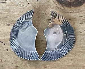 Aretes Navajo vintage de plata de ley James Mason ENVÍO GRATUITO - Imagen 1 de 3