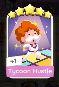 Tycoon Hustle Monopoly GO 5 Star Sticker Fast Delivery ~