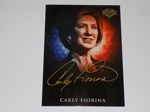 Carly Fiorina Decision 2016 Candidate Portraits Card #CP5