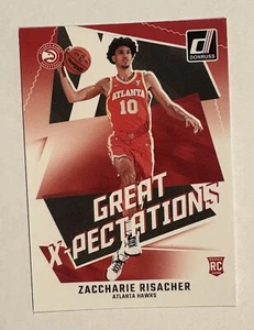 2024-25 Panini Donruss - Great X-Pectations Zaccharie Risacher #25 Rookie RC - Bild 1 von 2