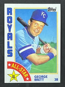 George Brett 1984 Topps #399 Kansas City Royals HOF - Bild 1 von 2