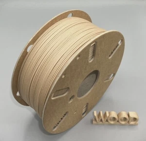 Wood / Holz Filament 1000g 1,75mm Made in Germany - Afbeelding 1 van 5