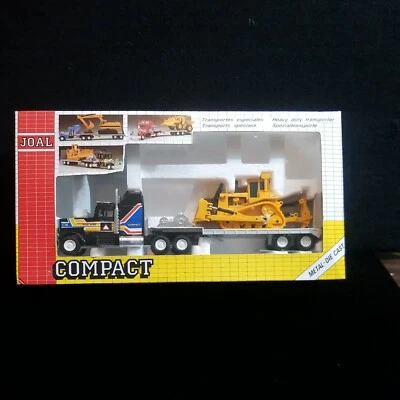 Joan Compact  Diecast Cat Caterpillar.  320 Tractor trailer Made In Spain TF - Image 1 of 4