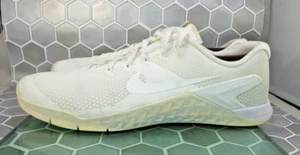 Nike Metcon 4 TB Zapatos Para Hombres 16 Triple Blanco Entrenamiento Atlético AH7455-101 JL277 - Imagen 1 de 15