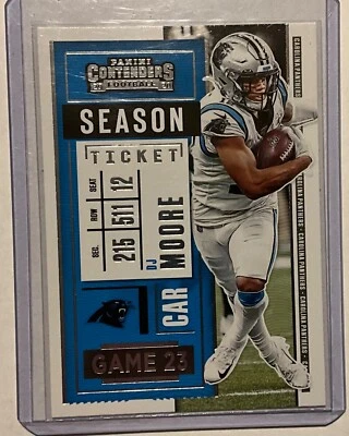 DJ Moore 2020 Panini Contenders Draft Picks Season Ticket #89 - Chicago Bears - Image 1 of 2