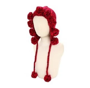 San Diego Hat Company Kids Girls Hot Pink Pom Pom Beanie - Picture 1 of 4