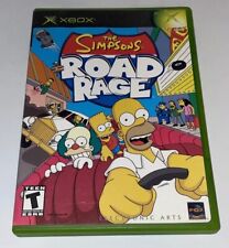 Simpsons Road Rage (Microsoft Xbox, 2001) Complete Tested CIB