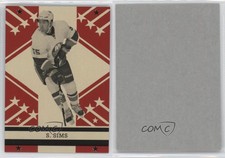 2011-12 O-Pee-Chee Retro Blank Back Shane Sims Rookie RC