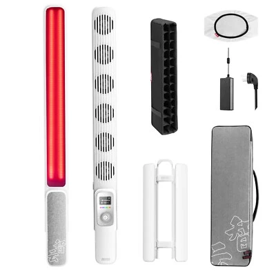 ZHIYUN FIVERAY F100 COMBO 100W RGB LED Video Stick Light Bi-Color 2700K-6200K - Image 1 of 4
