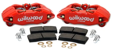 Wilwood Forged DPHA Front Caliper Kit Red For Acura Integra / Honda Accord Civic - Image 1 of 3