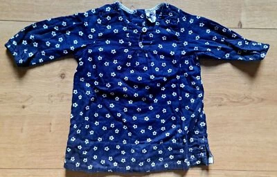 Dulce Original Bebé Vestido De Petit Bateau Tamaño 6M - Imagen 1 de 2