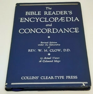 The Bible Reader's Encyclopaedia and Concordance 1962 Revised Edition - Picture 1 of 10