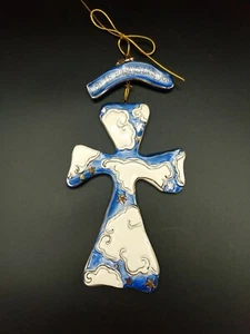 NIB Clayworks Cross Wall Hanger "God Is Always With You"  - Picture 1 of 9