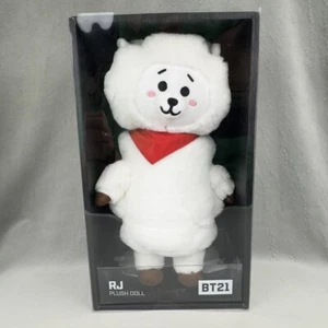 BT21 RJ Plush Standing Doll Line Friends Official BTS Unopened Sealed In Box - Picture 1 of 11