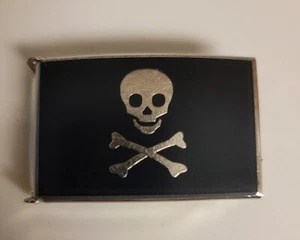 Fibbia Cintura Jolly Roger Web Divertimento Happy Hipster - Foto 1 di 8
