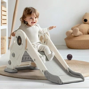 Robud Sturdy Slide for Kids Plastic Toddler Slide Climber Set Outdoor Indoor - Picture 1 of 10