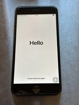 For iPhone 8 Plus Black OEM Display LCD Touch Digitizer Screen Frame Replacement - Image 1 of 3