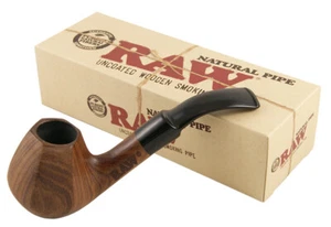 4x RAW Natural Pipe Pfeife aus Bubinga Holz handgeschnitzt hand carved - Bild 1 von 3
