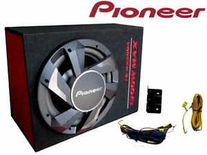 Pioneer 1300 Watt 30 cm 12" Aktiv Bass Subwoofer Woofer TS-WX300A mit Kabel Set - Bild 1 von 6