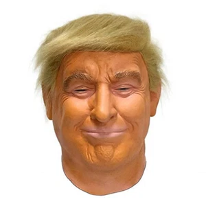 Nuovo Donald Trump Realistico Celebrità Maschera Full Face Personaggio Dress Up Prop (Fel - Foto 1 di 9