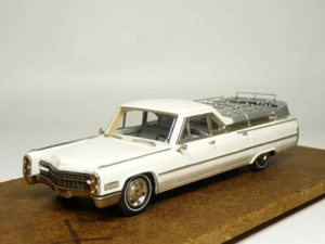 Motor City Sunset MC-80 1/43 '66 Cadillac Flower Car Handmade White Metal Model - Picture 1 of 5