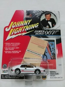 JOHNNY LIGHTNING '81 LOTUS TURBO ESPRIT JAMES BOND 007 FOR YOUR EYES ONLY 1/64 - Picture 1 of 3