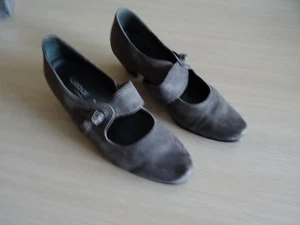 Gabor Comfort Pumps antik schlamm grau Gr 5 1/2  kaum getragen Echtleder Top! - Bild 1 von 9