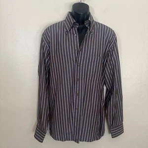 Moda Mario Button Down 17.5" neck EU 44 Made in Italy Gently worn 100% cotton - Picture 1 of 4