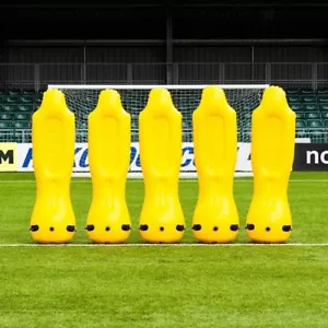 Bicchiere Gonfiabile in PVC 1,75m Calcio Calcio Allenamento Portiere con Pompa Aria - Foto 1 di 8