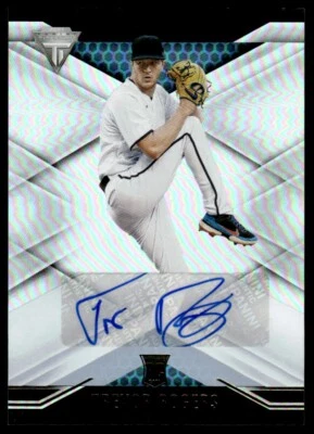 2021 Panini Chronicles Titanium Autographs Trevor Rogers Auto Miami Marlins #11 - Image 1 of 2
