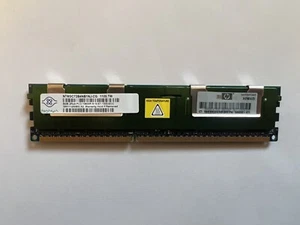 HP Nanya NT8GC72B4NB1NJ-CG 500205-071 8GB 2Rx4 PC3-10600R - Bild 1 von 3