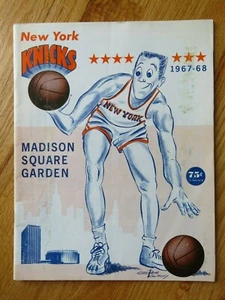 MSG December 2, 1967 NEW YORK KNICKS vs LOS ANGELES LAKERS Program ELGIN BAYLOR - Picture 1 of 11