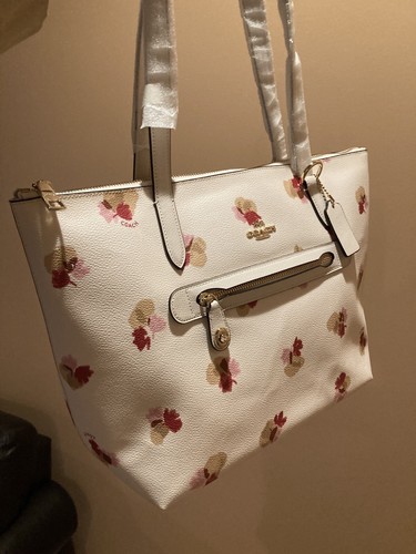 Borsa Coach Taylor con stampa floreale e zip nuova con etichetta. Vendita al dettaglio $ 195