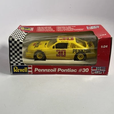 1:24 NASCAR 压铸汽车 Michael Waltrip #30 Pennzoil 1991 庞蒂亚克大奖赛 — 第 1/4 张图片