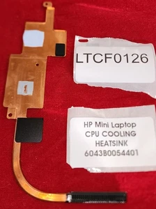 PBOX018-LTCF0126 - HP Mini 1000 1199EO CPU Disipador térmico de refrigeración 6043B0054401 - Imagen 1 de 3