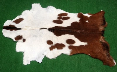 GOAT Western taxidermy Hide Rug Natural Pattern Fur Goat Hide Rode SA-277 - Image 1 of 3