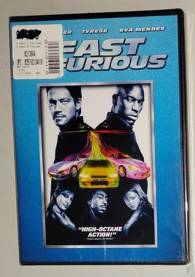 2 Fast 2 Furious - New Sealed DVD - Paul Walker - Eva Mendes - Tyrese Gibson - Image 1 of 2